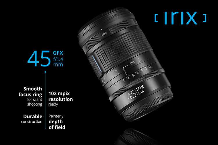 Irix 45mm F1.4改卡口支持GFX 瑞士山寨镜头来了-第1张图片-科技快讯