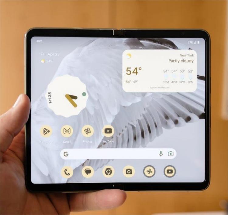 谷歌首款折叠屏手机Google Pixel Fold正式发布，售价约1.25万元-第1张图片-科技快讯