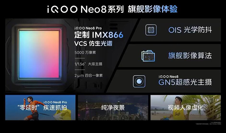 iQOO Neo8系列正式发布：首发天玑9200+，平板耳机与散热背夹齐上阵-第6张图片-科技快讯