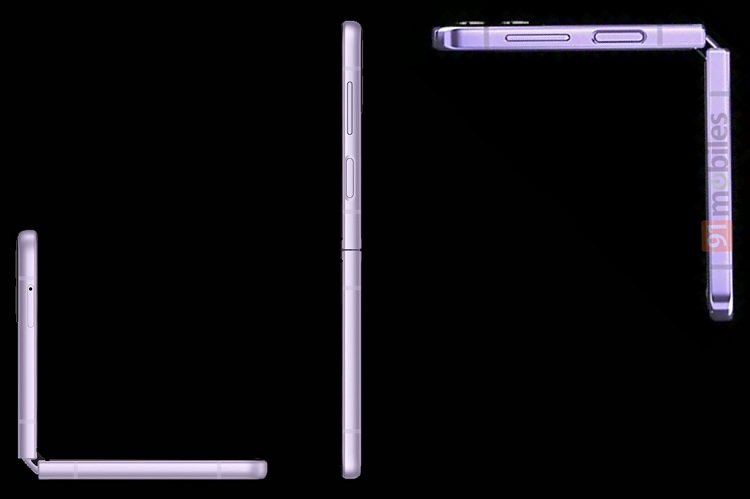 三星Galaxy Z Flip4官方渲染图曝光，翻盖折叠，但后摄镜头或将升级-第2张图片-科技快讯