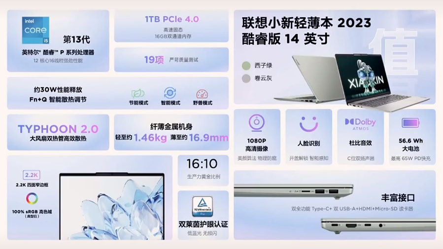 联想发布小新Pro、Air等新款笔记本，同时发布一体电脑、宠物一体机等新品-第15张图片-科技快讯