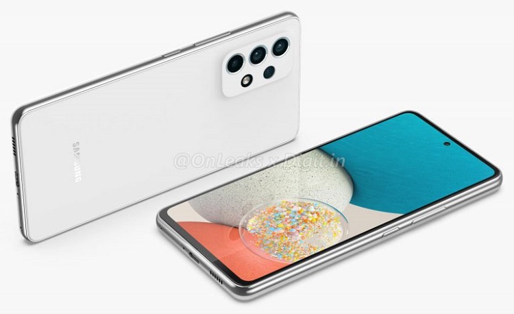 三星Galaxy A53系列渲染图曝光，后置四摄，取消3.5mm接口-第2张图片-科技快讯