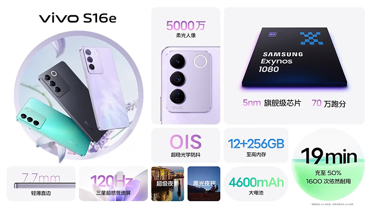 vivo S16系列正式发布：首批搭载天玑8200 双面柔光人像-第10张图片-科技快讯