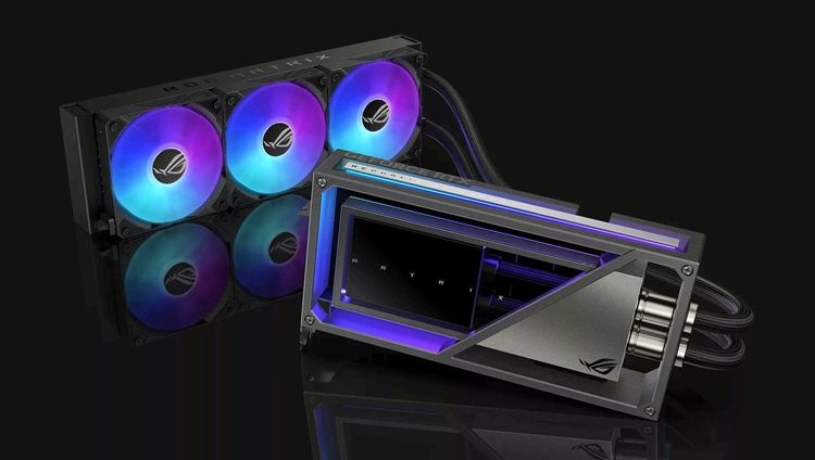 ROG推出RTX 4090矩阵水冷版显卡：外观科幻，号称世界最快-第1张图片-科技快讯