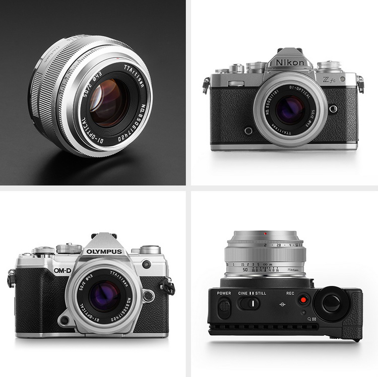 铭匠推出新标头50mm F2 重约200g 成像圈覆盖全画幅-第2张图片-科技快讯