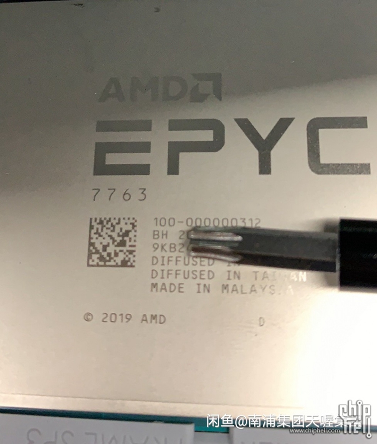 AMD三代霄龙处理器现身闲鱼：128线程，更高3.5GHz-第1张图片-科技快讯