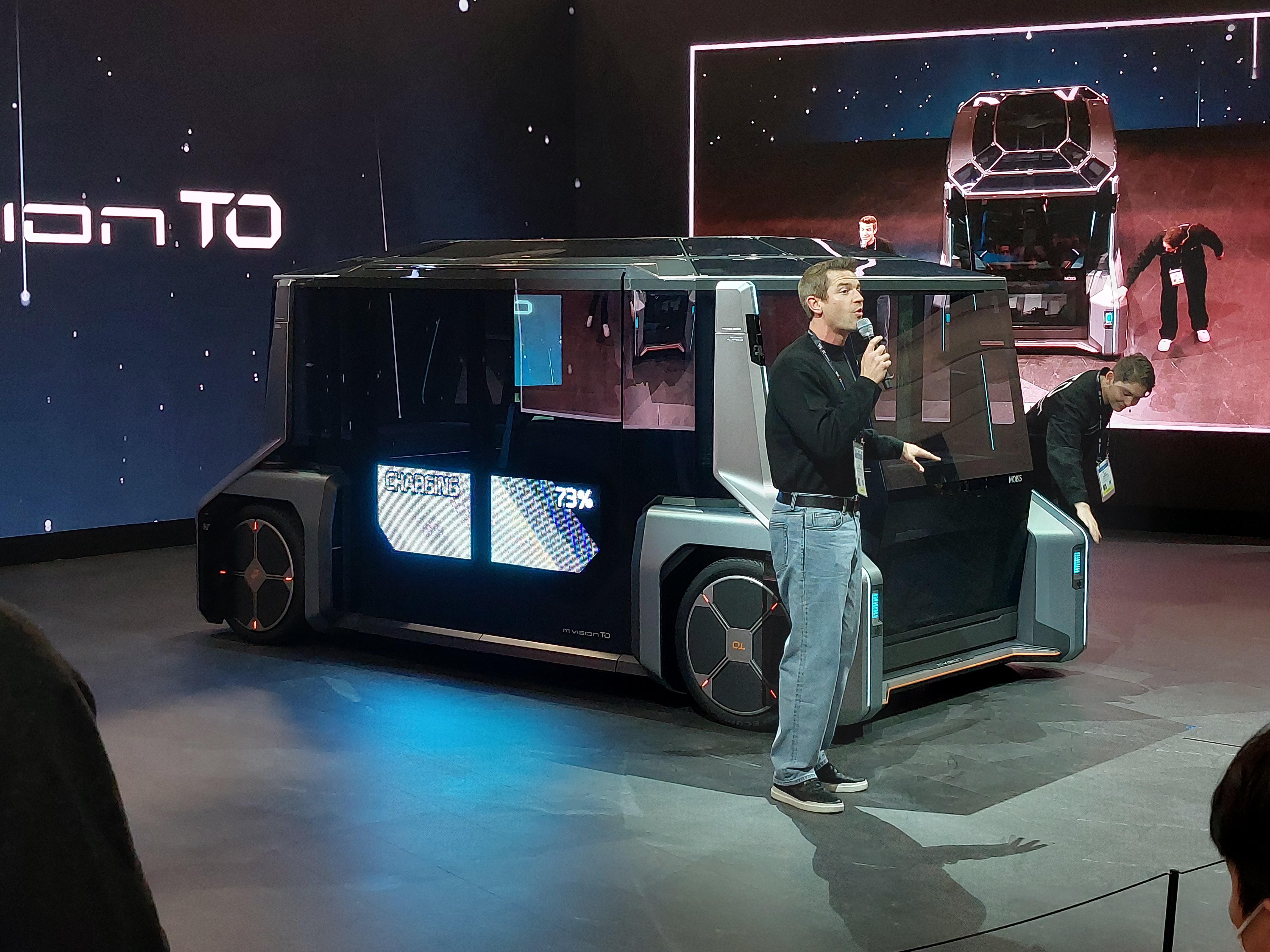 CES 2023丨现代摩比斯发布两款概念车，分别为M.Vision TO和M.Vision HI-第2张图片-科技快讯