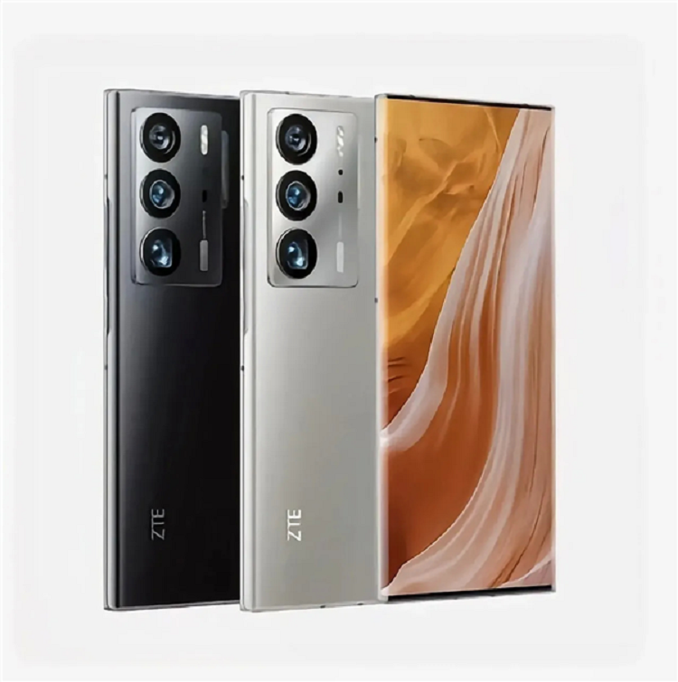 中兴Axon 40 Ultra渲染图曝光，采用屏下摄像头，真全面屏-第2张图片-科技快讯