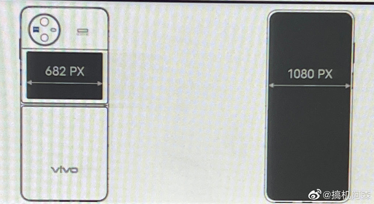 疑似vivo X Flip设计草图曝光 后置双摄方案带有蔡司小蓝标-第1张图片-科技快讯