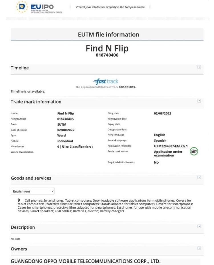 OPPO竖向小屏折叠屏手机曝光，或命名OPPO Find N Flip-第1张图片-科技快讯