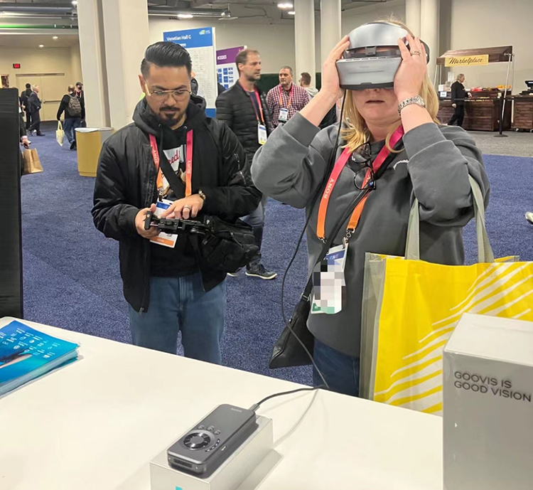 CES2023 | 纳德光学GOOVIS G3 Max头显参展亮相 支持蓝光3D输入-第1张图片-科技快讯