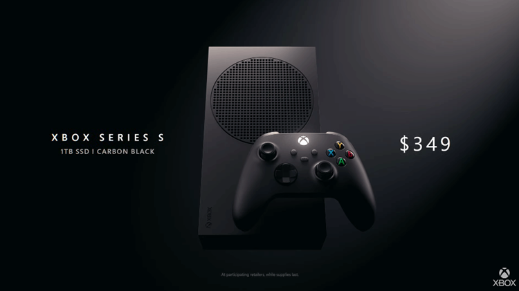 微软宣布推出新款Xbox Seires S主机：搭载1TB固态，349美元-第1张图片-科技快讯