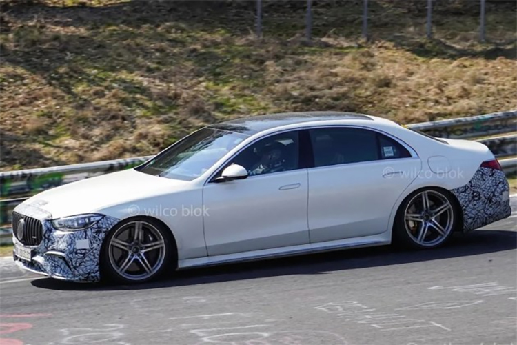 梅赛德斯-AMG S 63 e最新谍照曝光 有望今年年内亮相-第3张图片-科技快讯