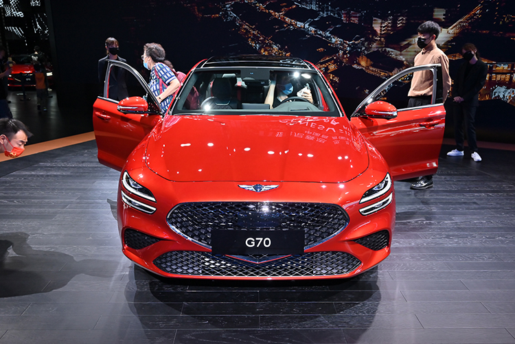 2021成都车展丨捷尼赛思发布G70新车 定位豪华运动轿车-第2张图片-科技快讯