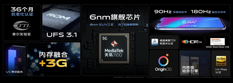 vivo S9发布：主打 *** 的轻薄5G手机，首发天玑1100芯片-第9张图片-科技快讯