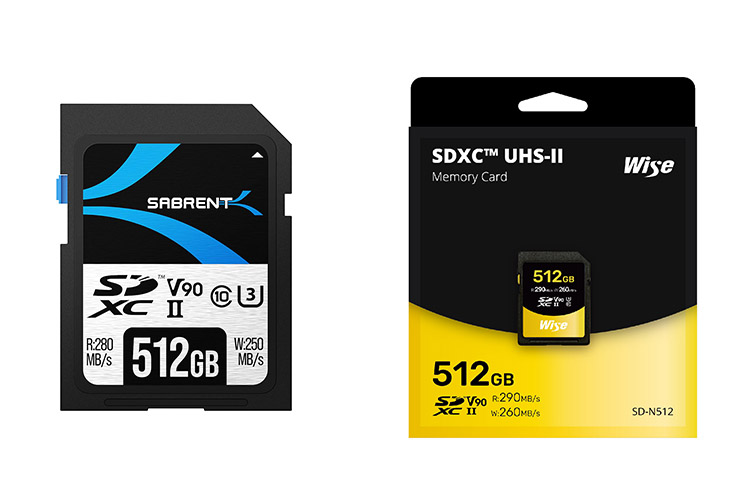 Sabrent推出SD UHS II存储卡 容量达512GB-第1张图片-科技快讯