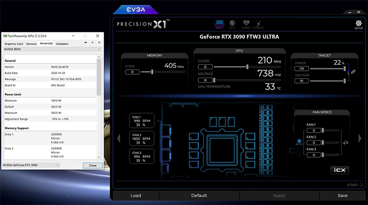 与国家电网达成合作 EVGA RTX 3090显卡功耗开放至500W-第2张图片-科技快讯