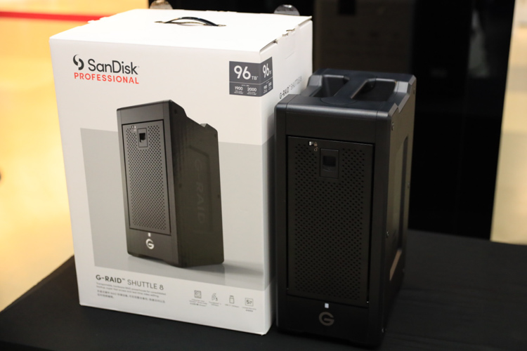 闪迪大师系列存储方案登场 覆盖移动硬盘到DAS-第11张图片-科技快讯