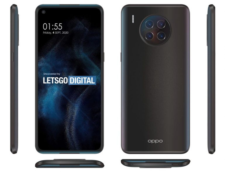 oppo手机新外观设计专利曝光 ，扬声器部分有大改变-第2张图片-科技快讯