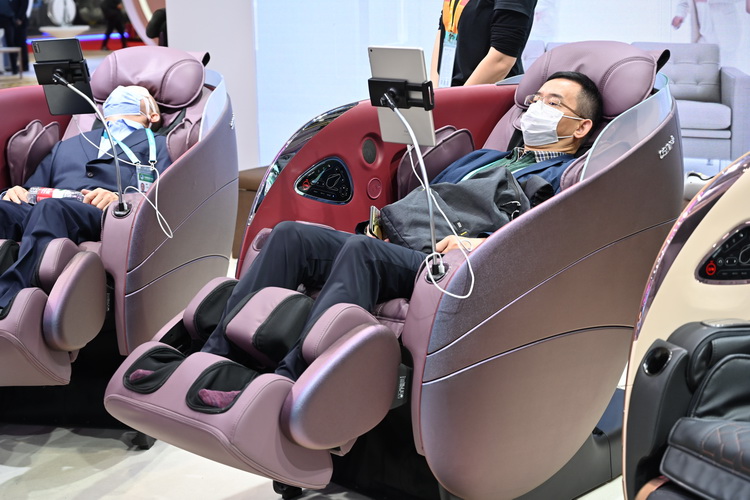 CIIE 2021丨OSIM傲胜展示 *** 黑科技 发布uDream Pro、uDiva 3-第3张图片-科技快讯