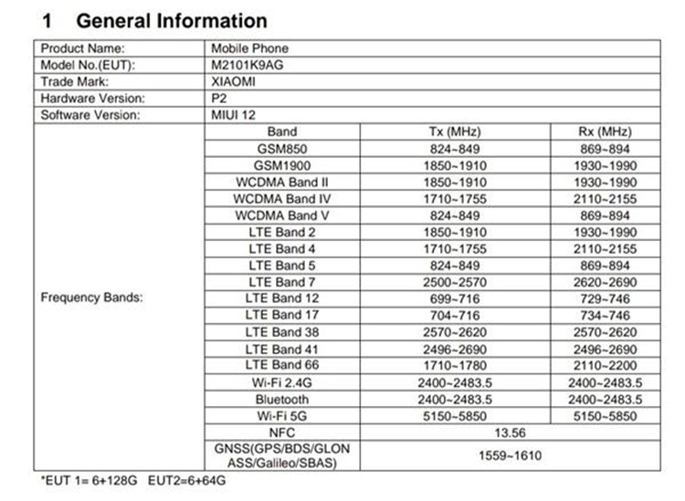 小米11 Lite认证信息曝光，性能有缩水，4250mAh电池-第3张图片-科技快讯