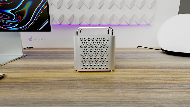 Mac Pro 2021概念渲染图曝光，依然刨丝器设计，搭载苹果自研处理器-第3张图片-科技快讯
