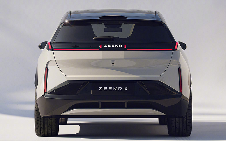 极氪第三款车型确定：命名为ZEEKR X 外观同步公开-第4张图片-科技快讯