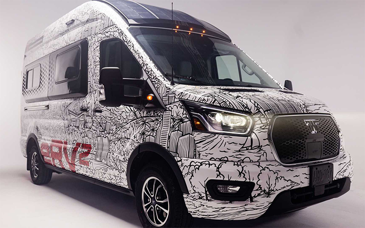 Winnebago展示eRV2概念车 展示房车完全电动化趋势-第1张图片-科技快讯