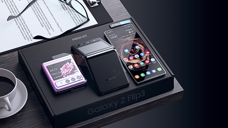 三星Galaxy Z Flip最新渲染图流出，科技感和时尚兼得-第2张图片-科技快讯
