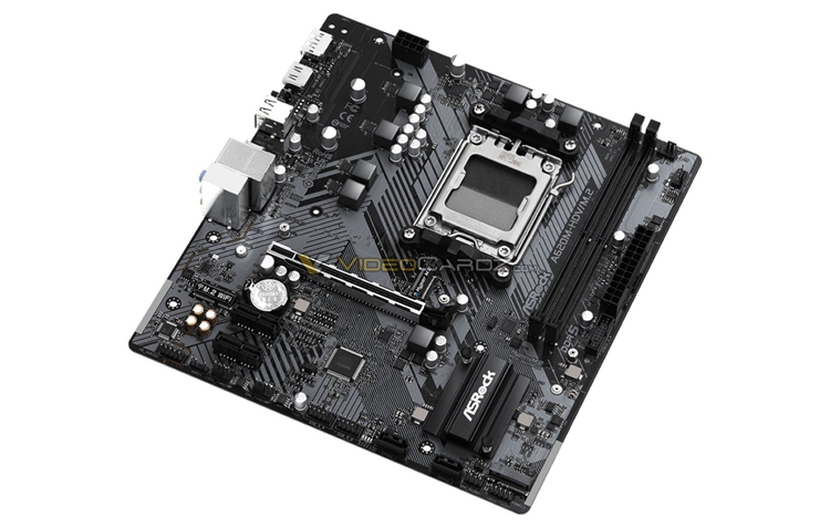 AMD入门级A620主板曝光：一马平川，双DDR5插槽-第2张图片-科技快讯