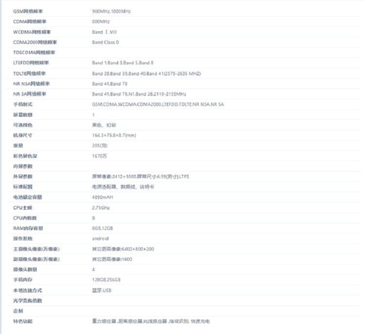 OPPO K10标准版入网，搭载天玑8000处理器，配备LCD直屏-第2张图片-科技快讯