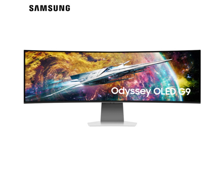 三星发布新一代玄龙骑士电竞显示器OLED G9，49英寸1800R曲面面板-第1张图片-科技快讯