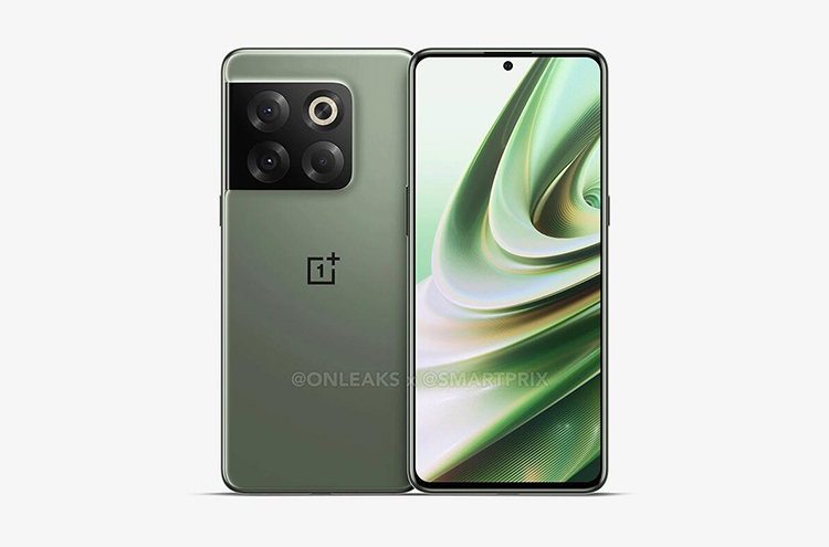疑似一加10T渲染图曝光 去除静音键，摄像头模组类似一加10 Pro-第2张图片-科技快讯