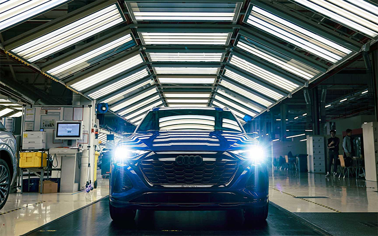全新奥迪Q8 e-tron正式下线 更大续航600KM-第2张图片-科技快讯