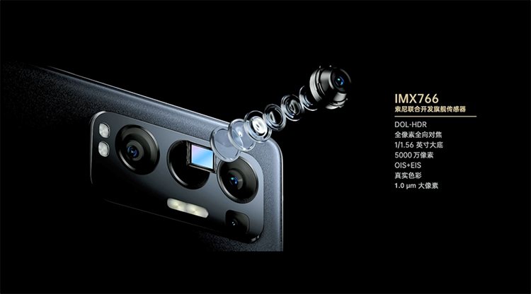 OPPO Reno5 Pro+正式发布：首发索尼IMX766传感器 升级骁龙865处理器-第2张图片-科技快讯