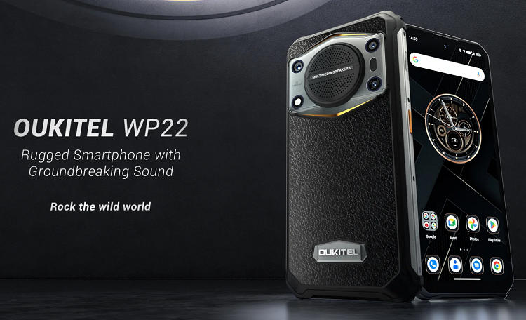 Oukitel WP22三防智能手机发布，内置10000mAh电池，待机可达52天-第1张图片-科技快讯