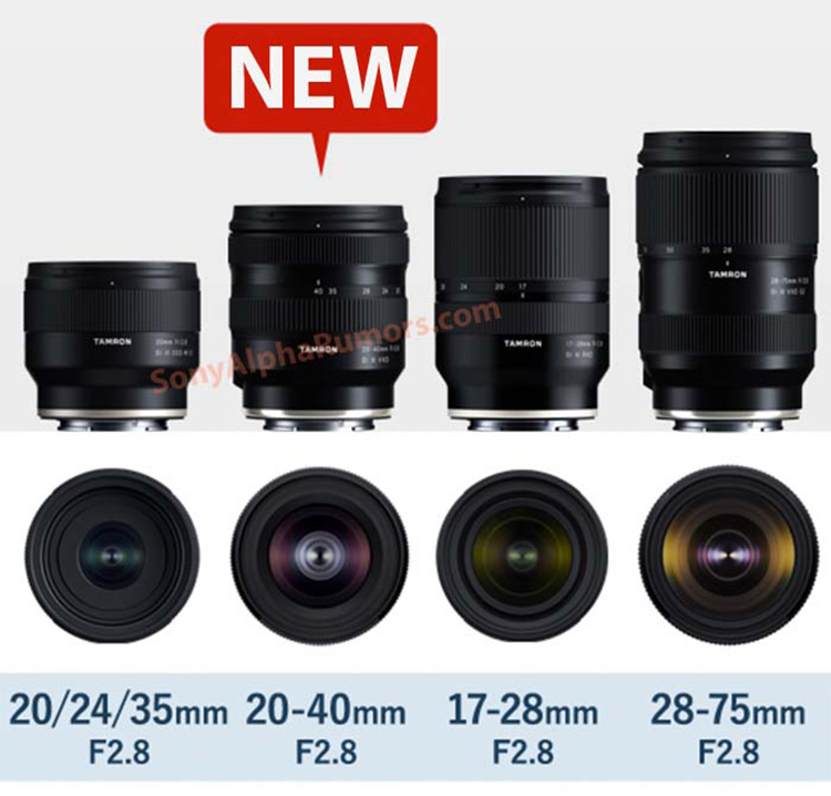 腾龙新超广镜头20-40mm F/2.8曝光 或针对Vlog市场-第2张图片-科技快讯