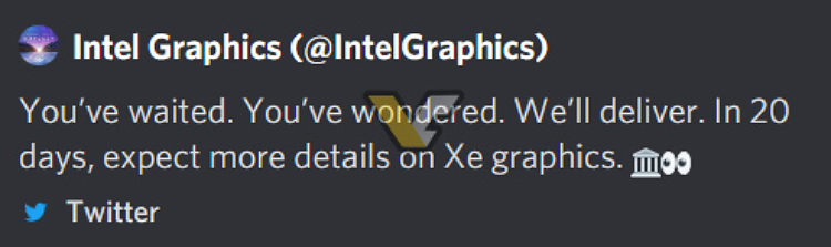 英特尔Xe显卡或将于8月14日发布-第2张图片-科技快讯