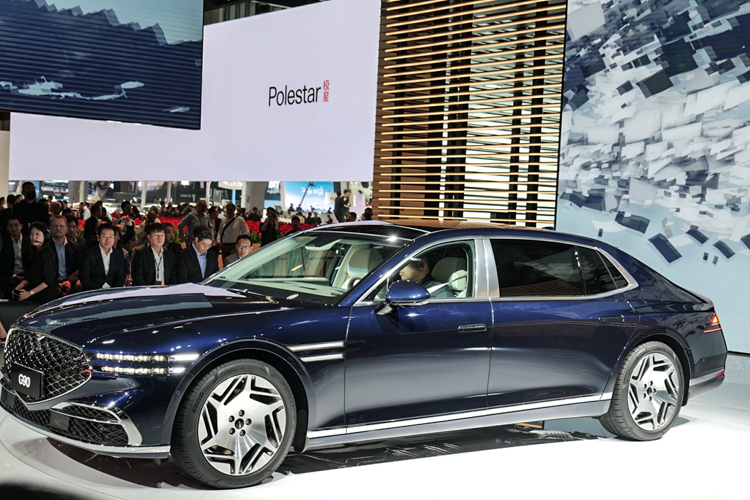 2023上海车展 | 捷尼赛思携G90、GV70燃油版首次亮相车展：全系车型引华-第4张图片-科技快讯