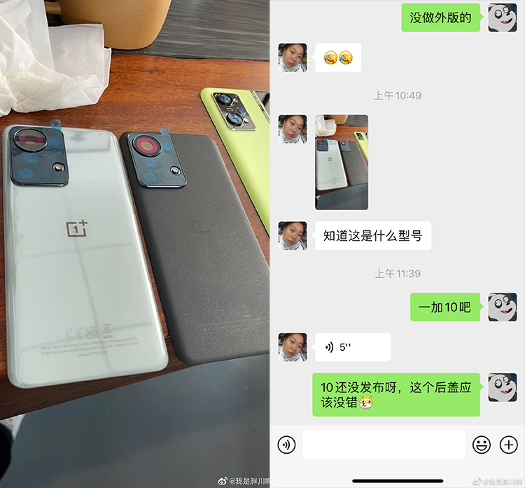 疑似一加10标准版外型曝光 摄像头采用不规则布局-第1张图片-科技快讯