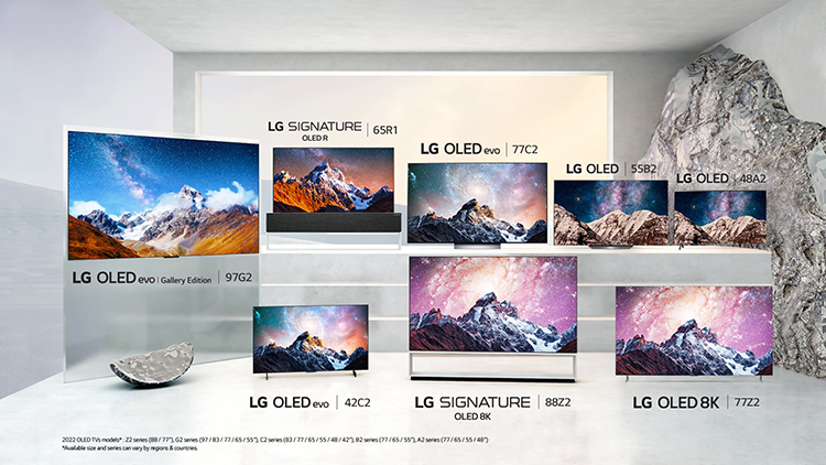 CES 2022丨LG推出有史以来更大和最小的OLED电视：97寸和42寸-第1张图片-科技快讯