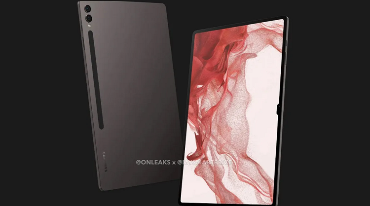 三星Galaxy Tab S9 Ultra渲染图曝光，外观有变化，消息称7月26日发布-第1张图片-科技快讯