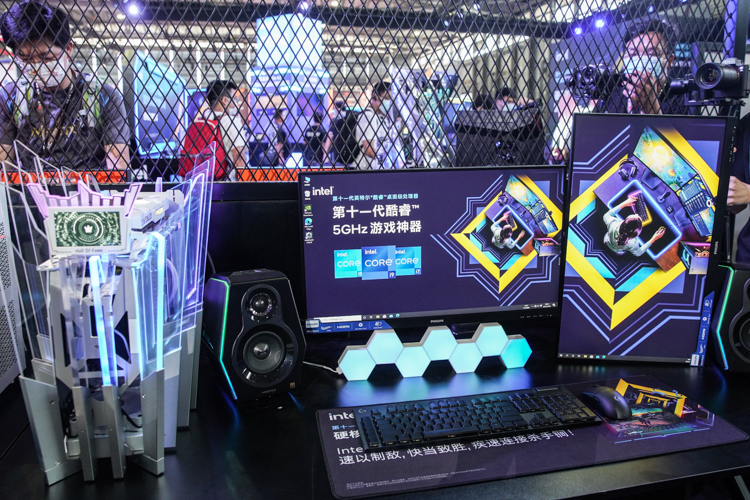 ChinaJoy 2021 |  Intel展示海量MOD主机：秀出其强壮肌肉-第7张图片-科技快讯