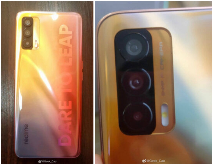 Realme锦鲤手机遭曝光，天玑800U，外观设计锦鲤国潮风-第3张图片-科技快讯