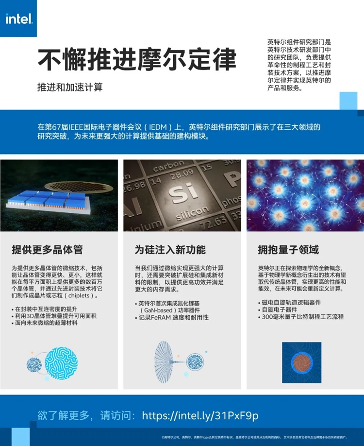 Intel公布全新晶体管制造技术：体积缩小50%，封装密度提升10倍-第2张图片-科技快讯