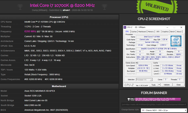 架构优势明显：英特尔酷睿i7-10700K水冷可超6.2GHz-第2张图片-科技快讯