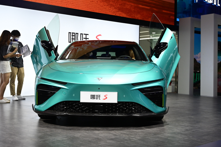 2022成都车展丨哪吒S亮相车展现场 将于四季度开启交付-第1张图片-科技快讯