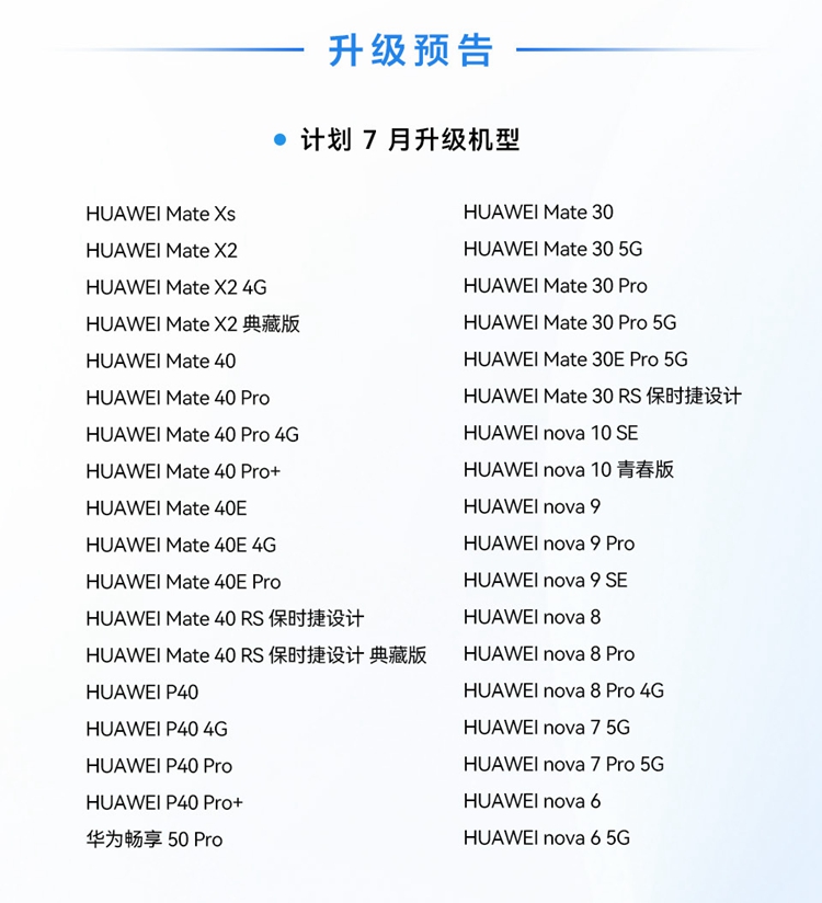 华为HarmonyOS3智慧新体验版本升级进展公布，这些设备可抢先升级-第4张图片-科技快讯