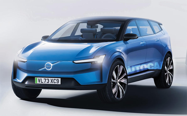 沃尔沃XC90纯电版效果图曝光：预计2022年发布 2023年 投放市场-第1张图片-科技快讯
