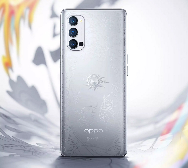 OPPO推出Reno 4 Pro 5G艺术家限定版  *** 配件也均为定制款-第3张图片-科技快讯